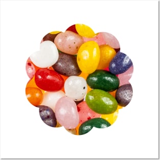 Cool colorful sweet Easter Jelly Beans Candy Posters and Art